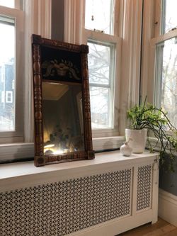 Mid Century Modern Lamberto Hitchcock Mirror