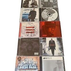 Jay-Z 10 CD Lot Vol 1 2 3 American Gangster Kingdom Come Blueprint Hard Knock

