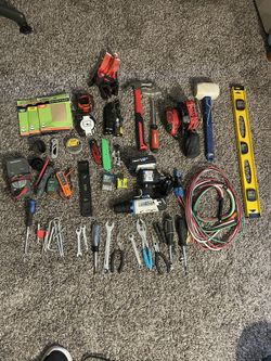 Tool Assortment And Tool Bag