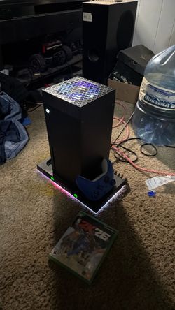 X box series x  rgb cooling fan and charging system comes with nba 2k 26
