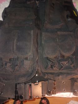 Tactical vest almost a new