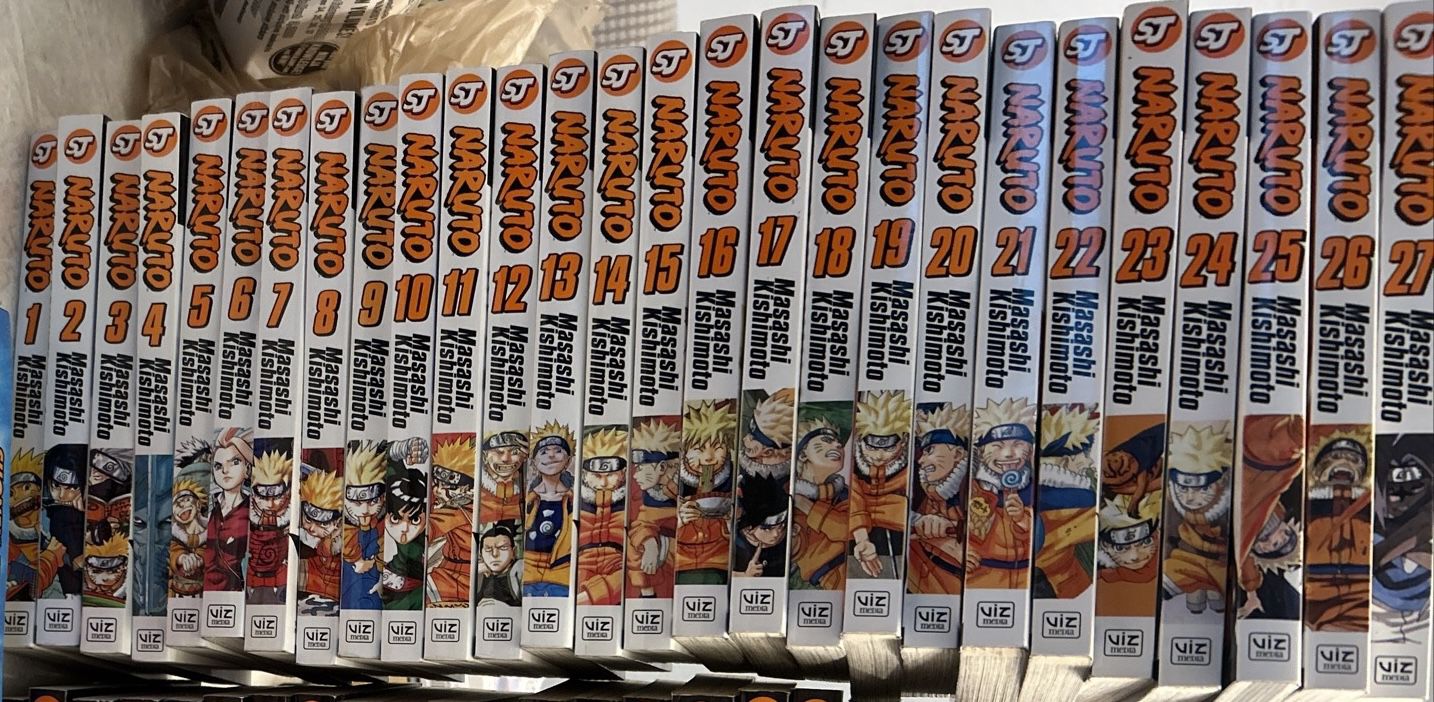 Naruto Manga Volumes 1-27