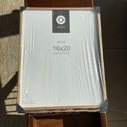 Beige Oak Frames – Set of 2 (16” x 20”)