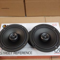 MEMPHIS 1 PAIR 6.5" 2 WAY  120 WATTS PEAK POWER PER PAIR  CAR SPEAKERS  ( BRAND NEW PRICE IS LOWEST INSTALL NOT AVAILABLE  )