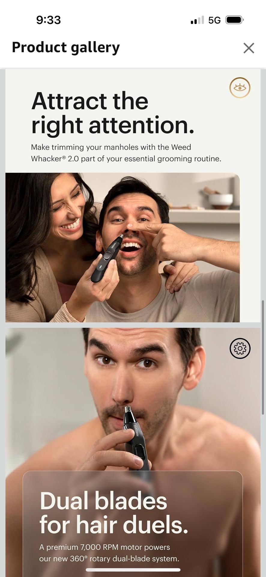 MANSCAPED Weed Whacker 2.0 