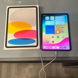 iPad 10th Gen 64gb Silver WiFi+Cellular Capable 