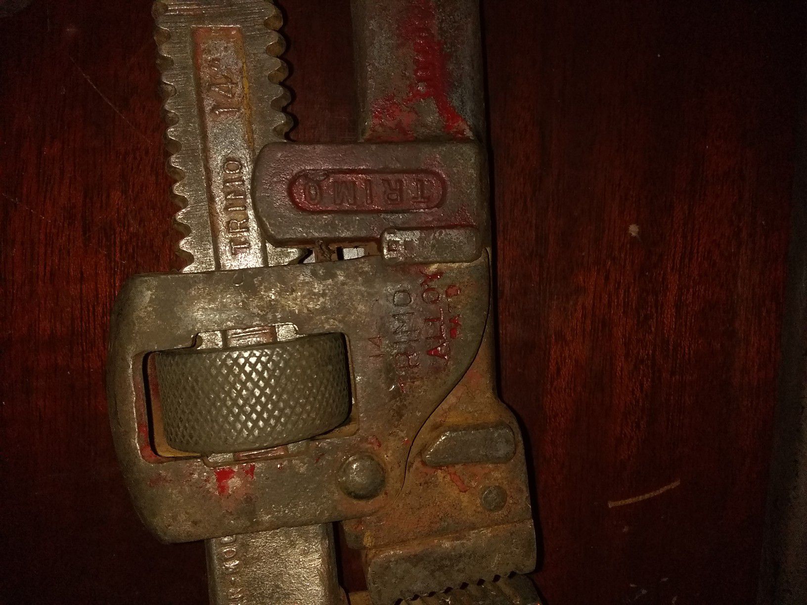Trimo 14 inch pipe wrench