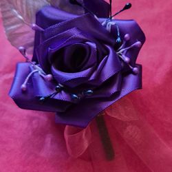 Handmade boutonniere for prom