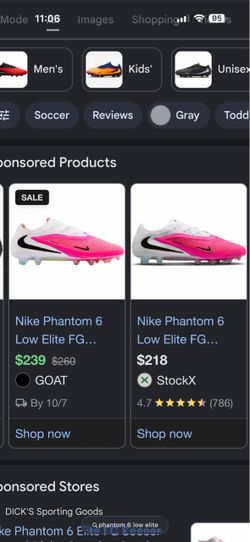 Phantom 6 low elite