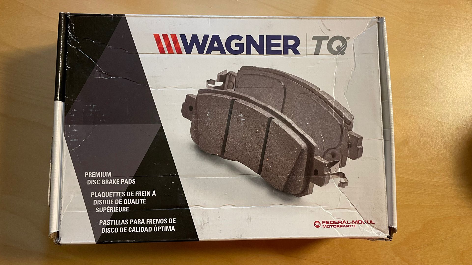 For Chrysler And Dodge. Wagner ThermoQuiet Ceramic Disc Brake Pad Set, Front Brake