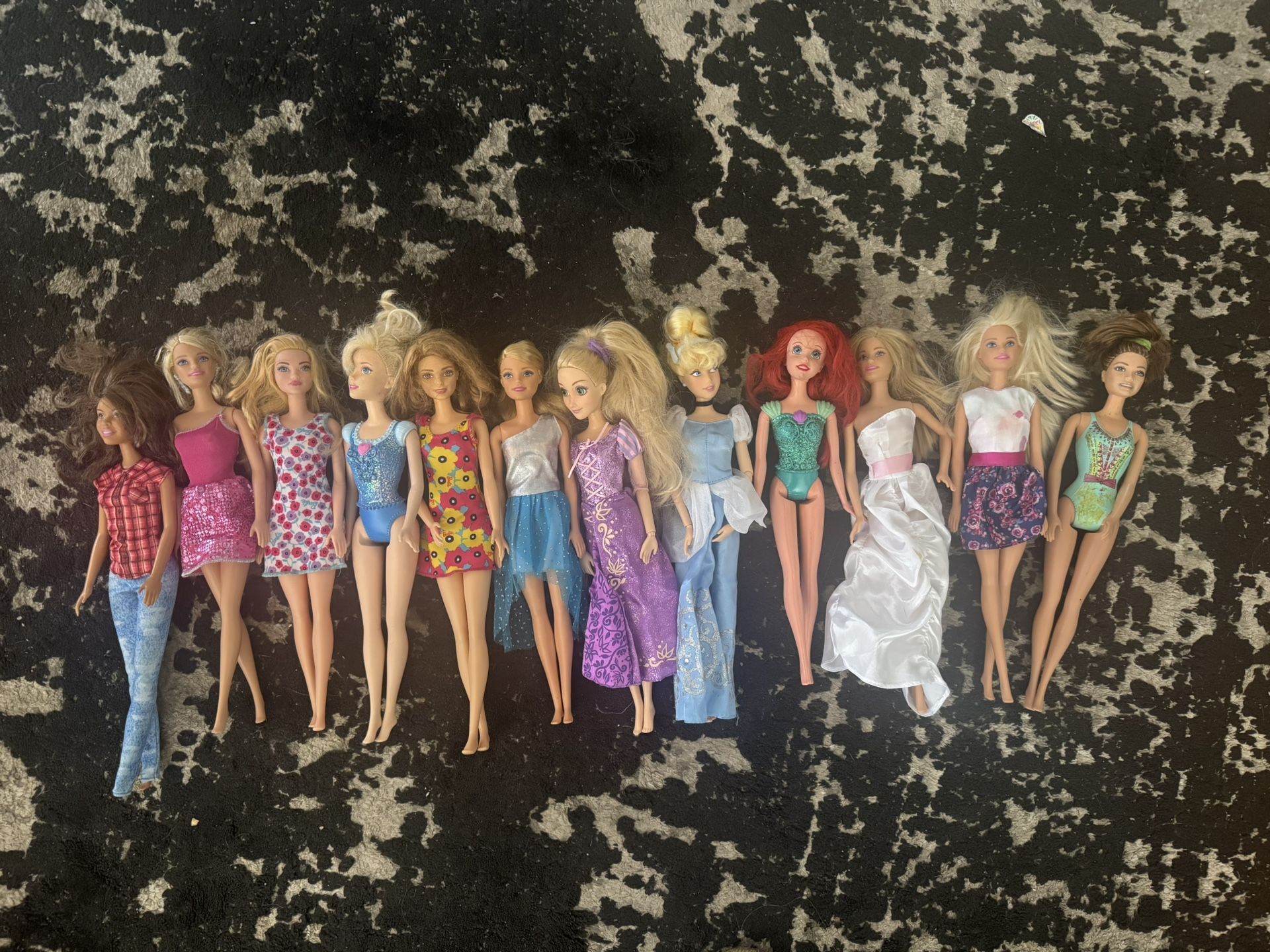 12 Barbies All For $50