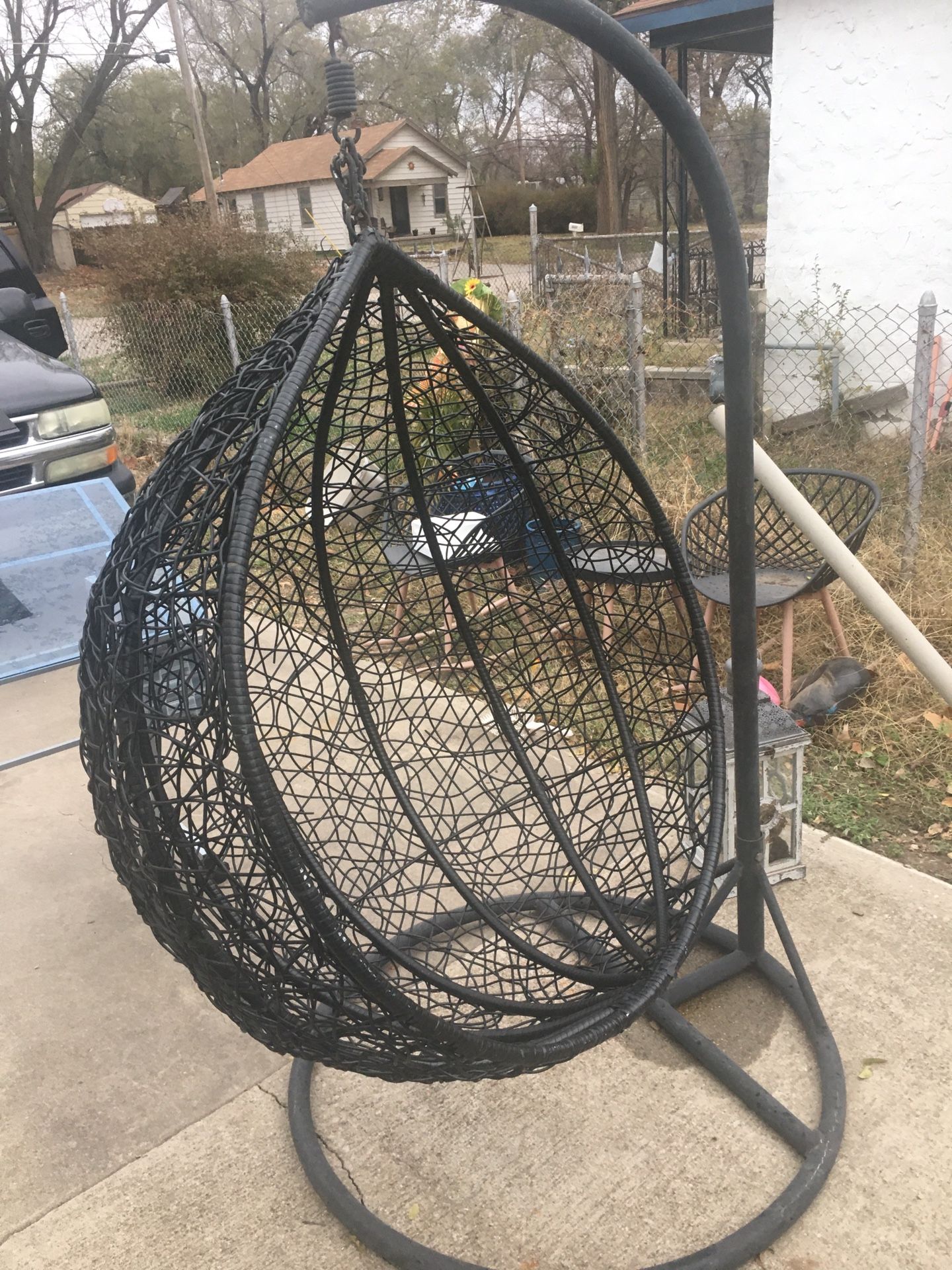 Black Chair Swing