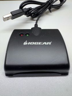 IOGEAR Portable USB Common Access Card Reader GSR202 No Box New