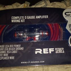 New CT Sounds 0 Gauge Amp Kit 