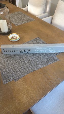 Hangry sign