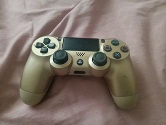 Golden ps4 controller
