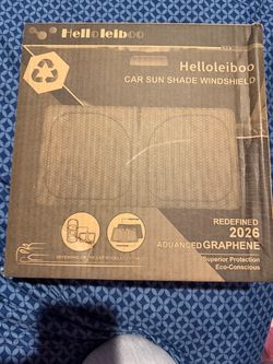 Helloleiboo Car Sun Shade Windshield