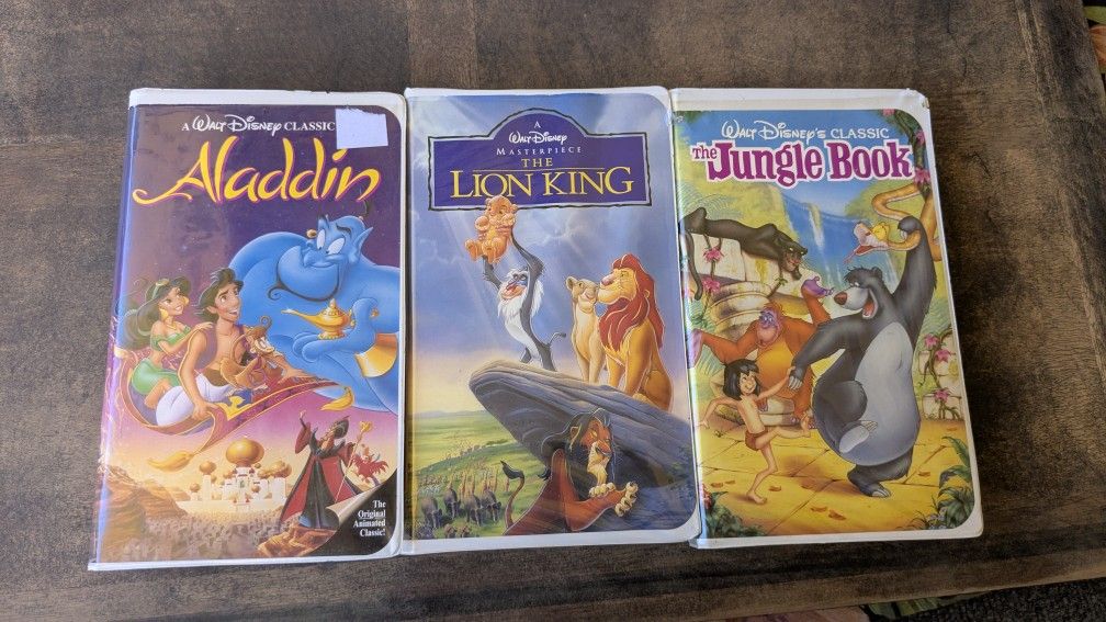 Disney VHS Tapes