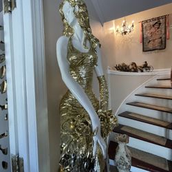 Beautiful gorgeous statue with the stand