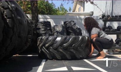 CrossFit Tractor Tires for fitness training!