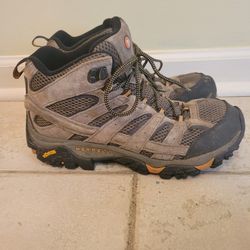 Merrell Moab Men's 8.5 Wide Walnut Boots