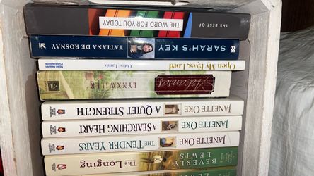 Books lots of books Janette oke one author