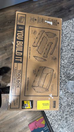Wooden tool box $10