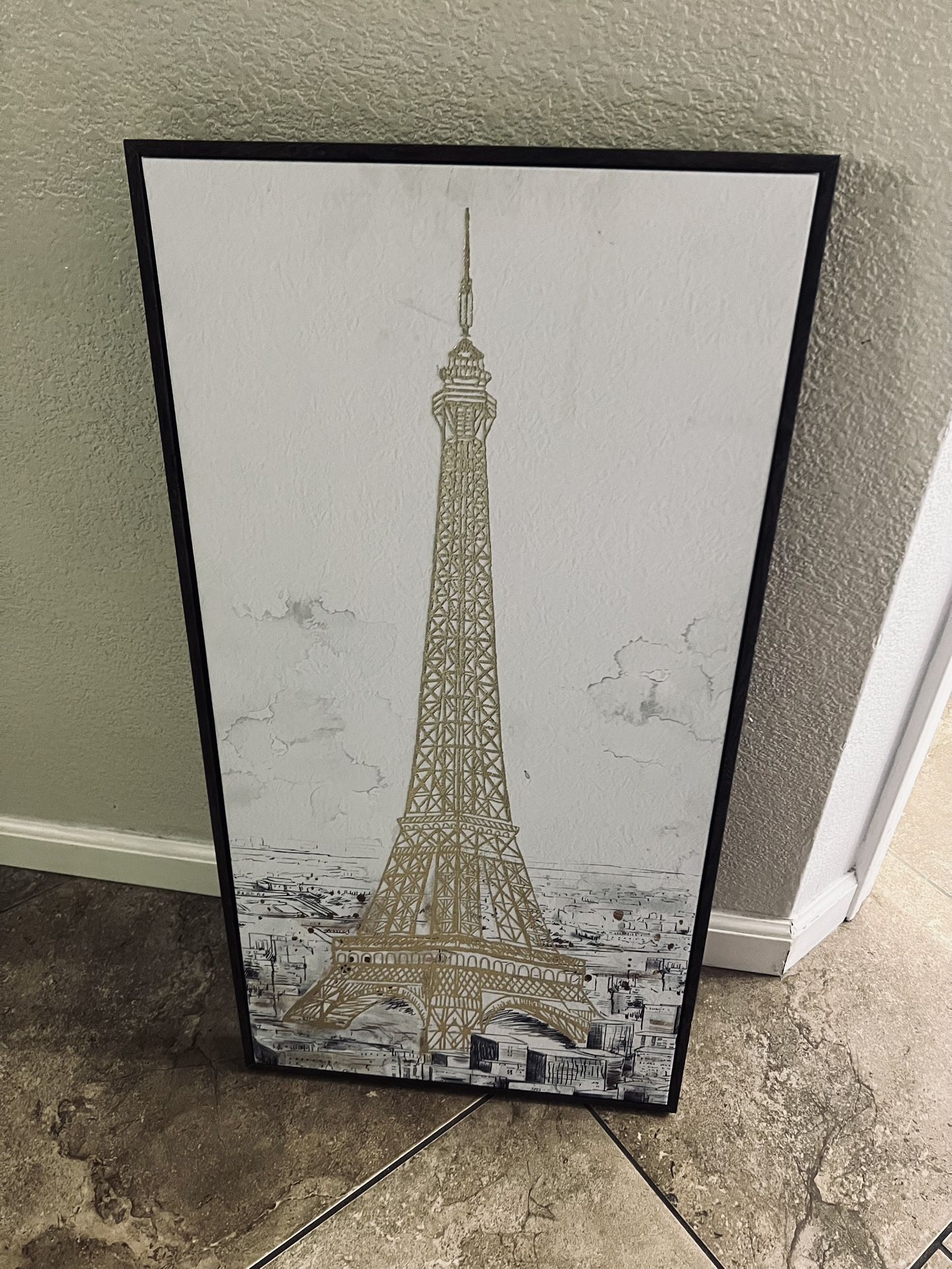 Paris Picture Frame Canvas