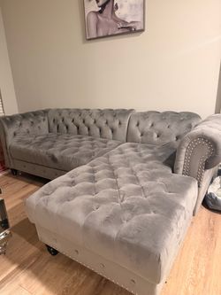 Grey Love Sofa