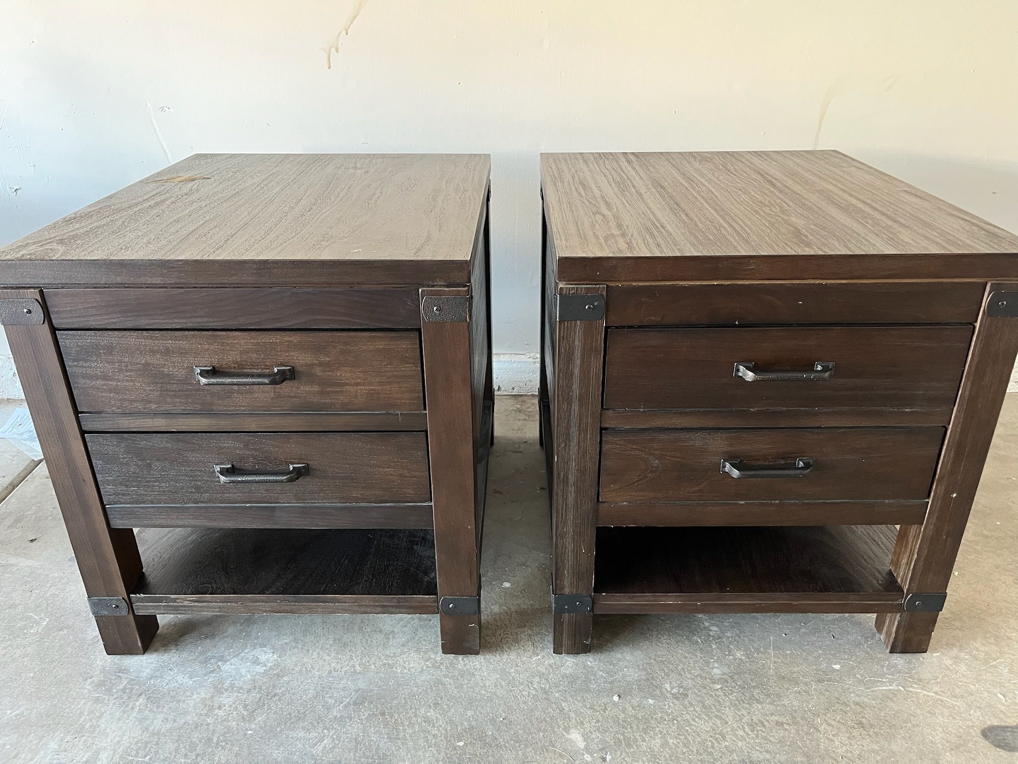 Wood Nightstands