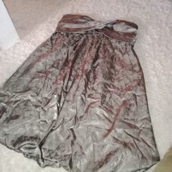 Grey Dressy Blouse Light Weight.. New $8