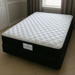 Brand New Full Size Mattress 10” For Unbeatable Comfort! Also in Twin, Queen & King. Wrapped in Plastic. Same-day Delivery.