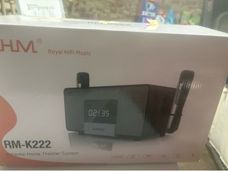 Karaoke Home Theater System | 70W + 2 Wireless Mics | Brand New Opened Box