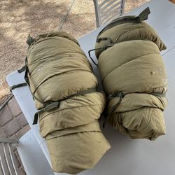 Military Grad Feather Mummy Sleeping Bags 