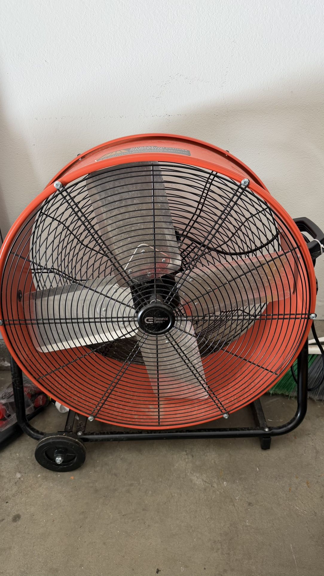 24 in. 2-Speed Heavy Duty Tilt Drum Fan