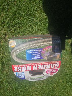 Metal garden hose