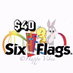 Sixflags / Six Flags Magic Mountain Digital Tickets 