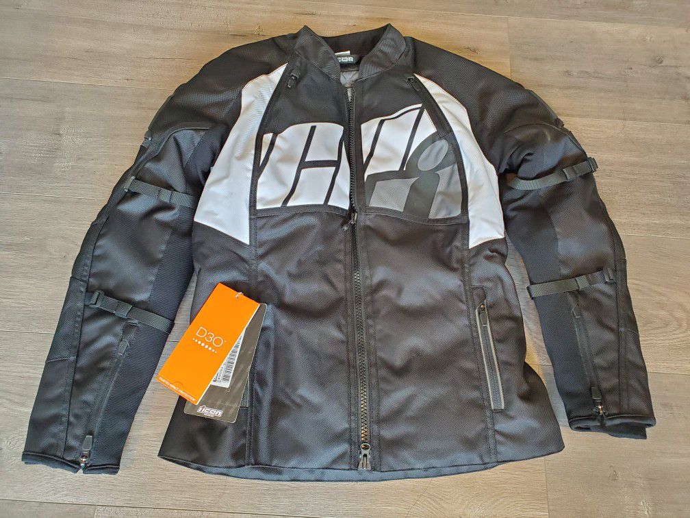 New Icon Women's Motorcycle Jacket SMALL