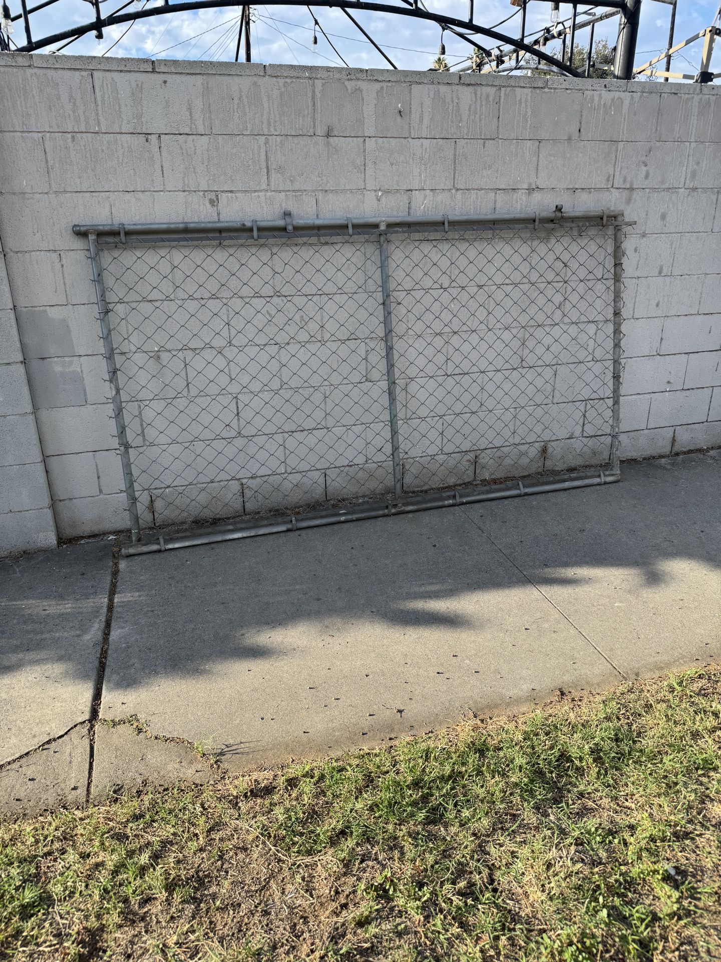 Chain Link Gate Door