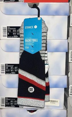 (Size M[6-8.5]) Stance 559 Fusion Crew NBA Portland Trailblazers Basketball Sock