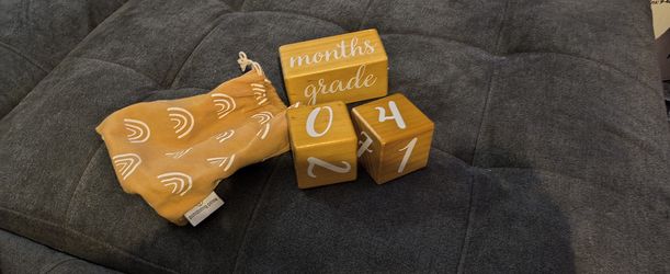 Monthly Milestone Blocks 