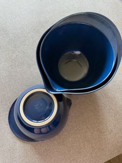 Williams Sonoma | Blue Nesting Mixing Bowls