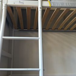 IKEA VITVAL Loft Bedframe < 1 Year Of use ($300 Value) 