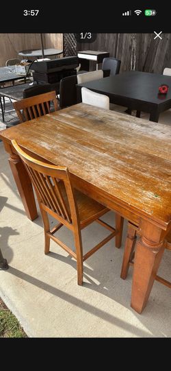 Wooden Dining Table No Chairs Included