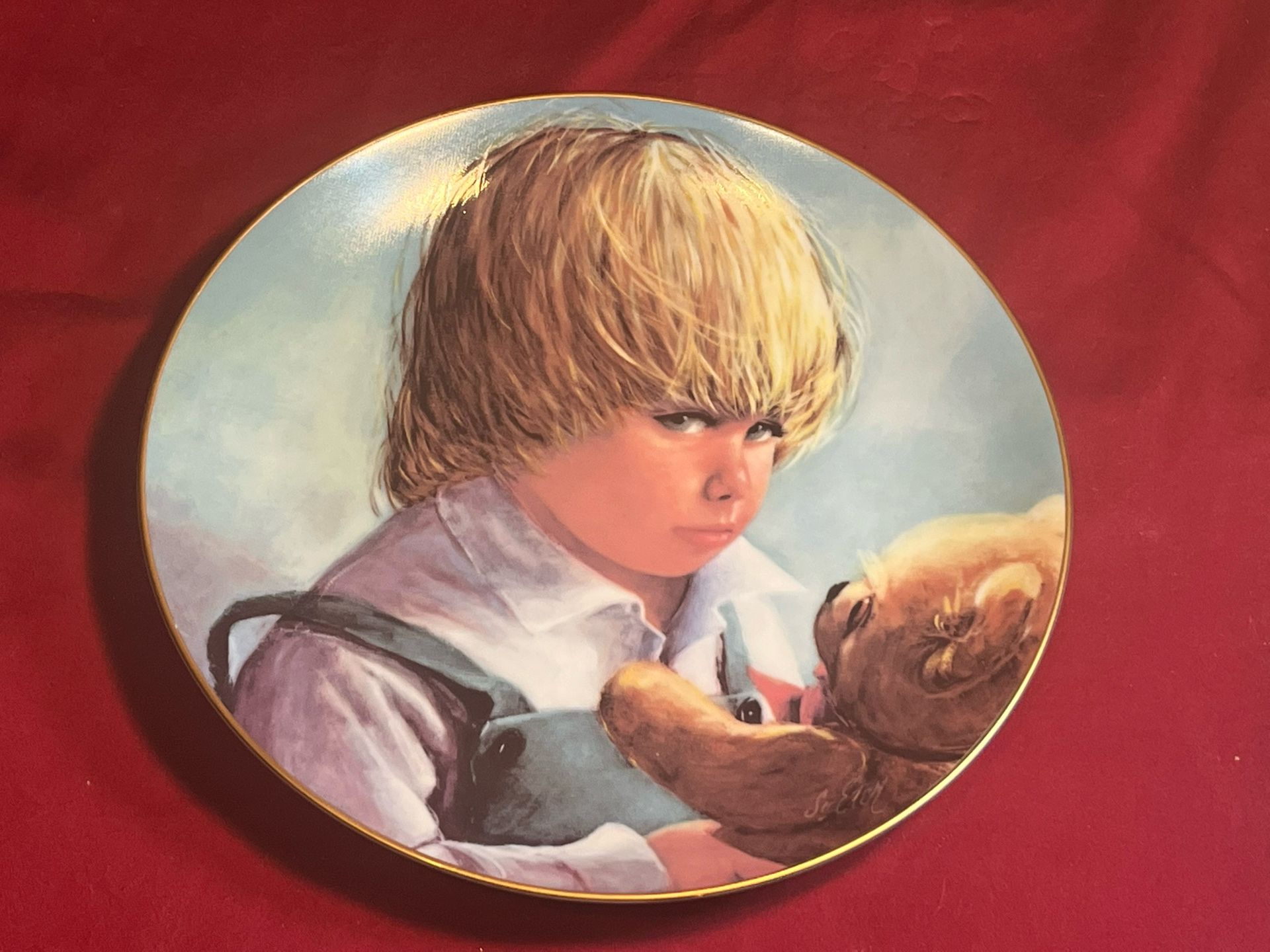 Teddy & Terry Collector Plate
