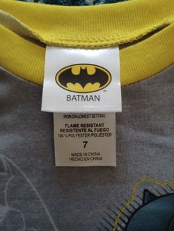 Batman 4 Piece Pj Set