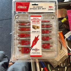 Spade Bit Set 