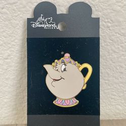 Rare Misprint Mrs. Potts Beauty And The Beast 2002 Disney Trading Pin “Beas”