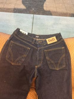 Dole& Gabanna reverse pocket Mens jeans.authentic