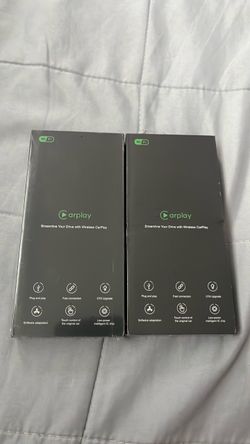 Wireless CarPlay Adapter – Brand New Sealed – USB-C/USB-A
